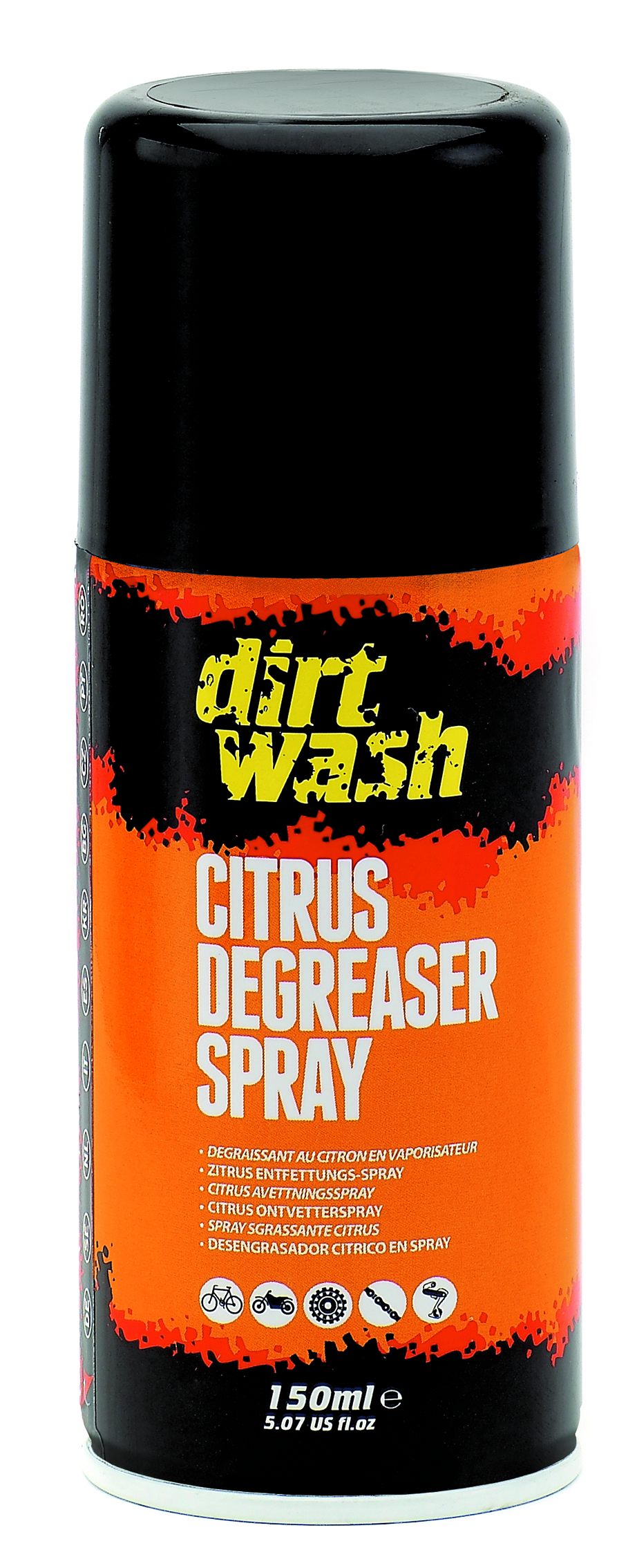 Очиститель для цепи аэрозоль 150мл DIRTWASH CITRUS DEGREASER
WELDTITE 