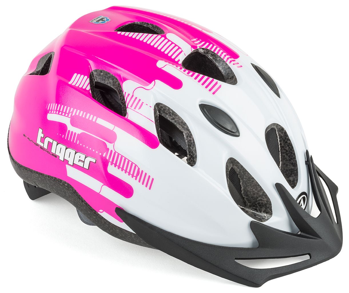 Шлем подростковый TRIGGER 173 WHITE/PINK INMOLD р-р 54-58см 
AUTHOR