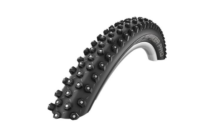 Покрышка зимняя 26x2.10 (54-559) ICE SPIKER PRO (361шип), RaceGuard. SCHWALBE