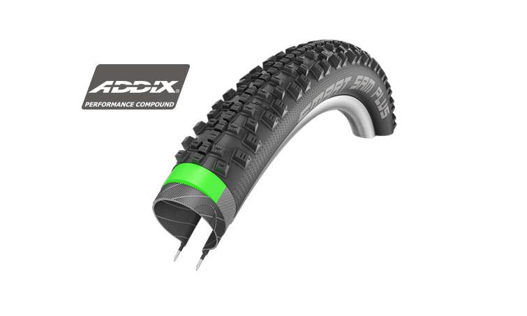 Покрышка 26x2.10 (54-559) SMART SAM PLUS Perf, GreenGuard, SnakeSkin. SCHWALBE