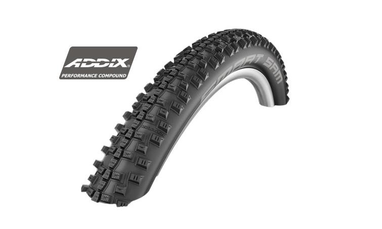 Покрышка 26x2.10 (54-559) SMART SAM,(кевлар/складная) B/B-SK HS476 Addix. SCHWALBE